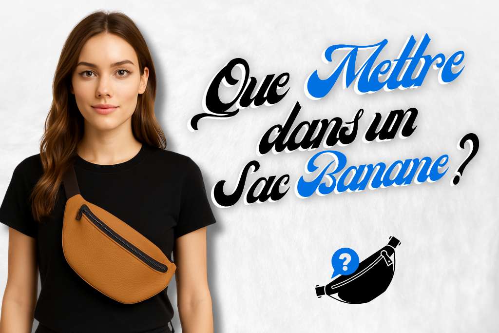 Que mettre dans un sac banane ?
