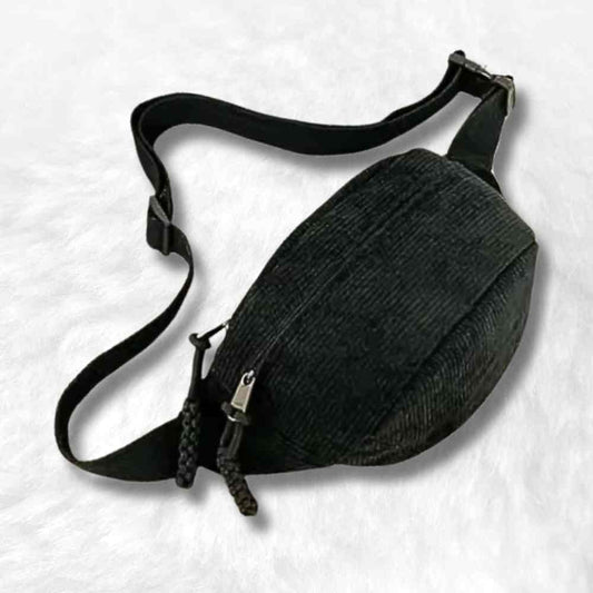 Sac Banane Femme Velours noir
