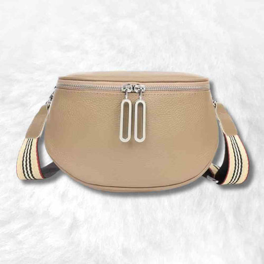 Sac Banane Cuir pour Femme en beige