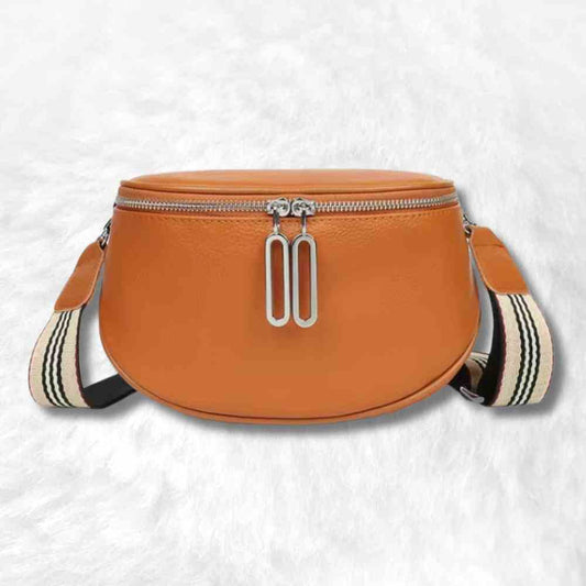 Sac Banane Cuir pour Femme en orange