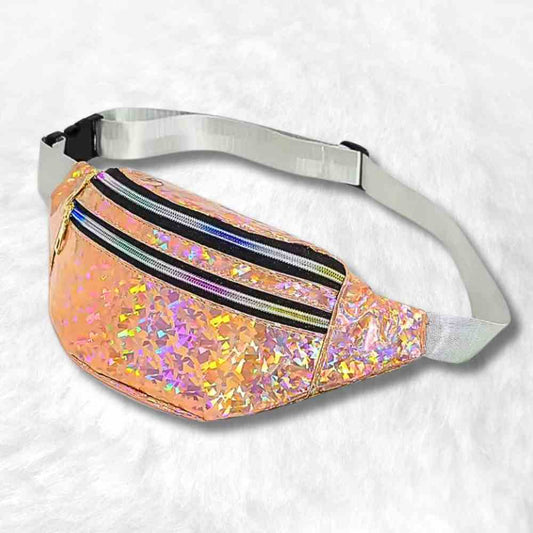 Sac Banane Femme Paillette orange