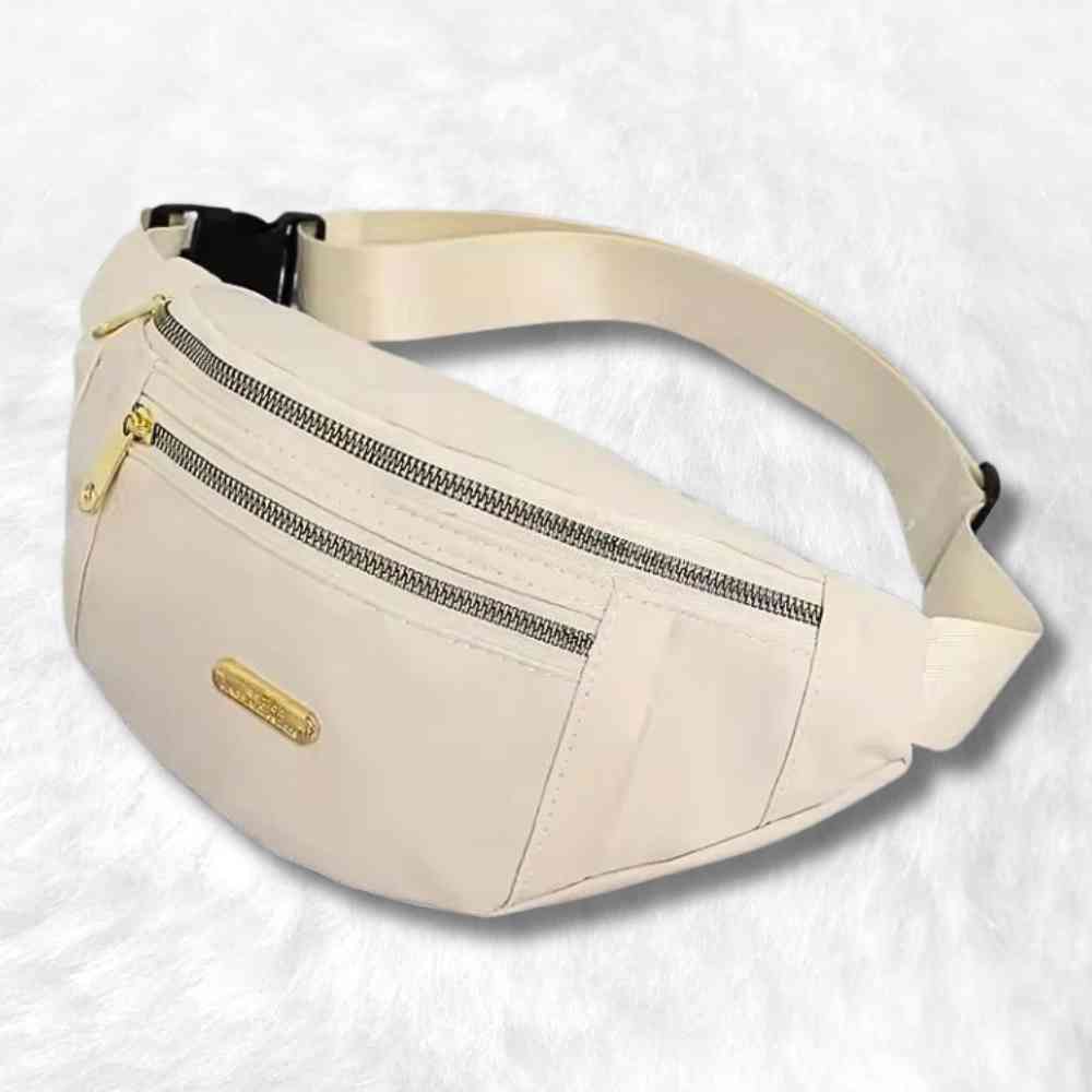 Sac Banane Imperméable Femme beige