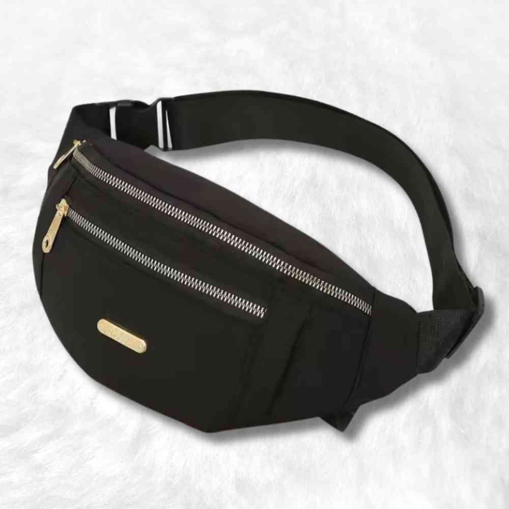 Sac Banane Imperméable Femme noir