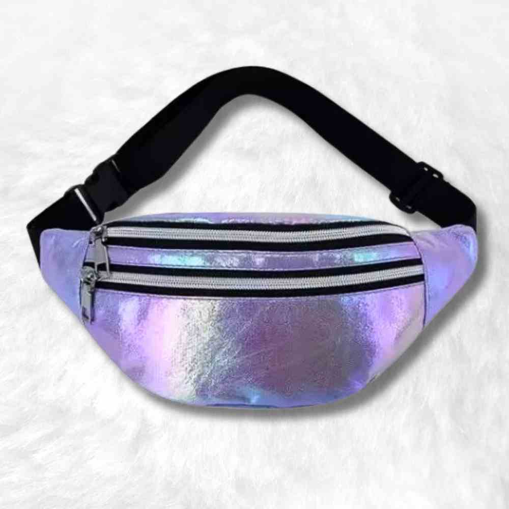 Sac Banane Irisé violet