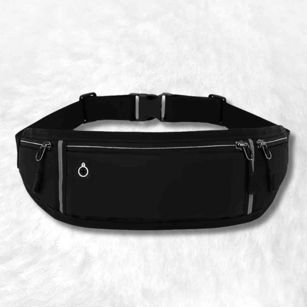 Sac Banane Running noir avant