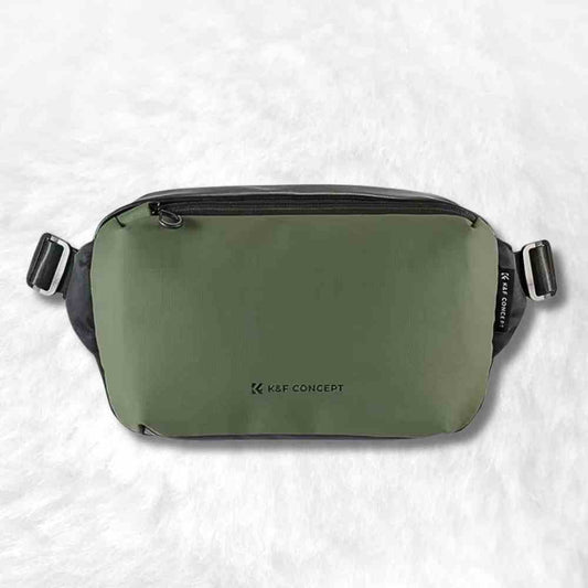 Sac Banane Appareil Photo vert armée