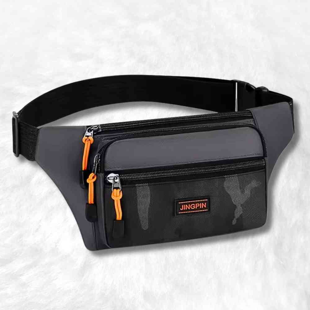 Sac Banane Carré gris