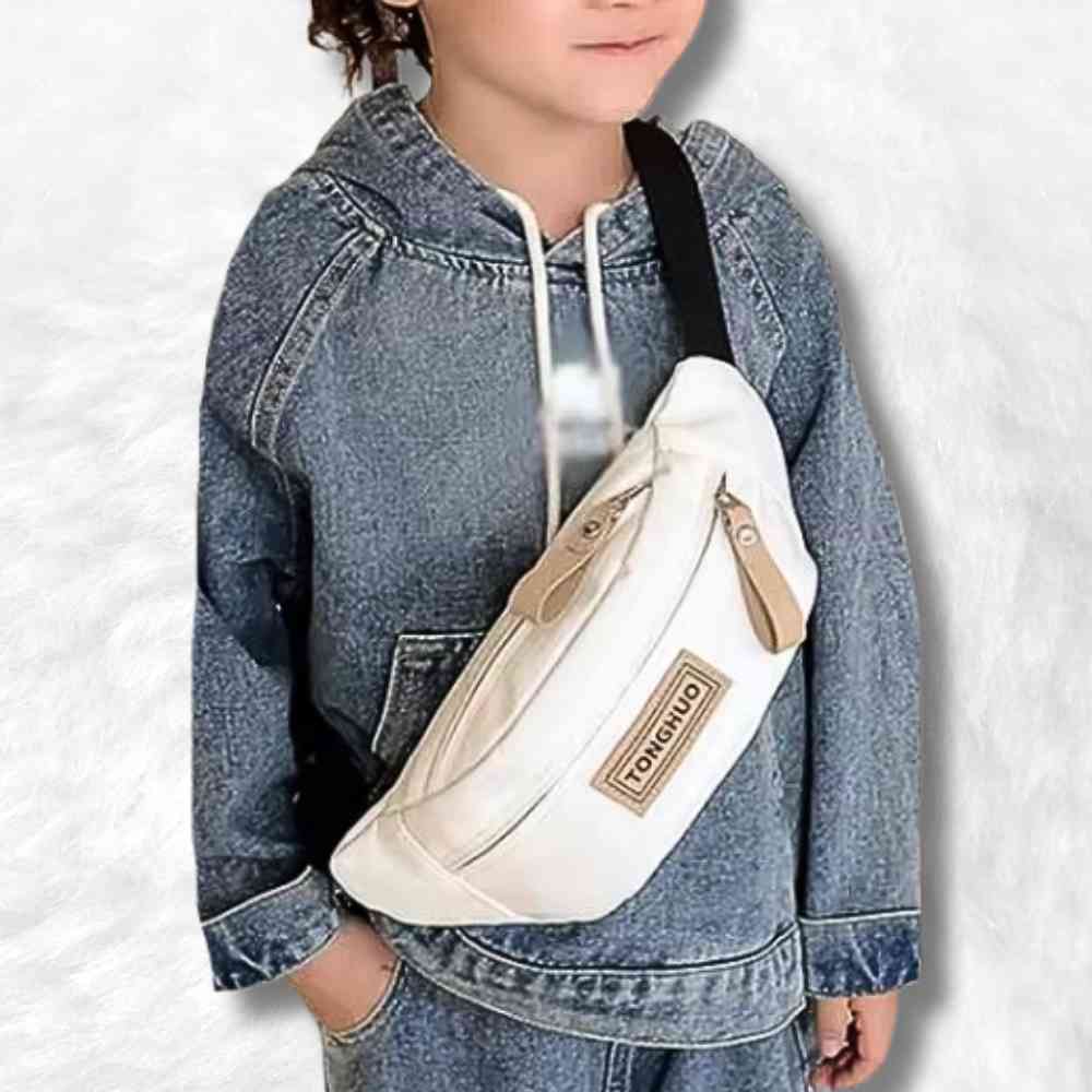 Sac Banane Garçon blanc enfant