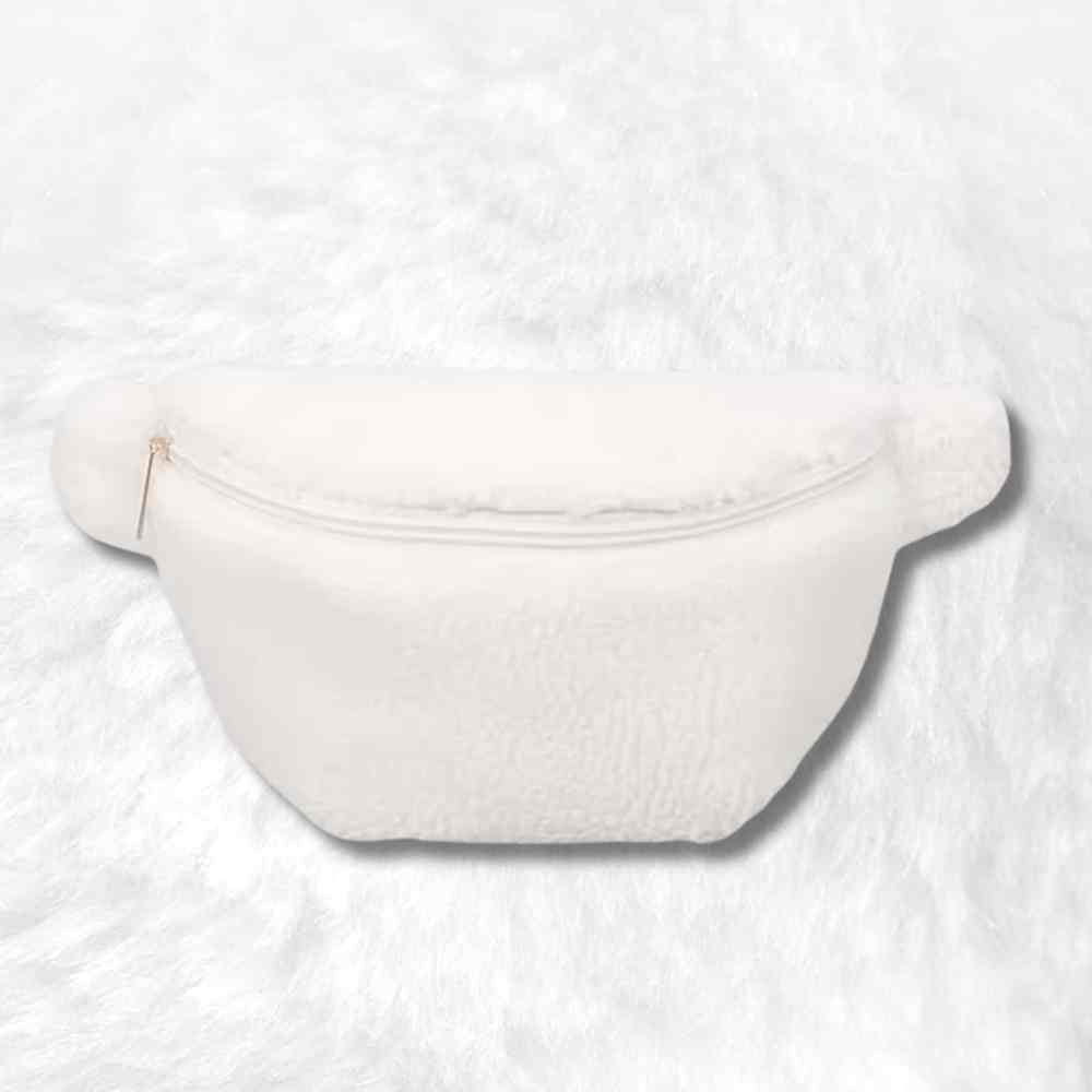 Sac Banane Moumoute blanc