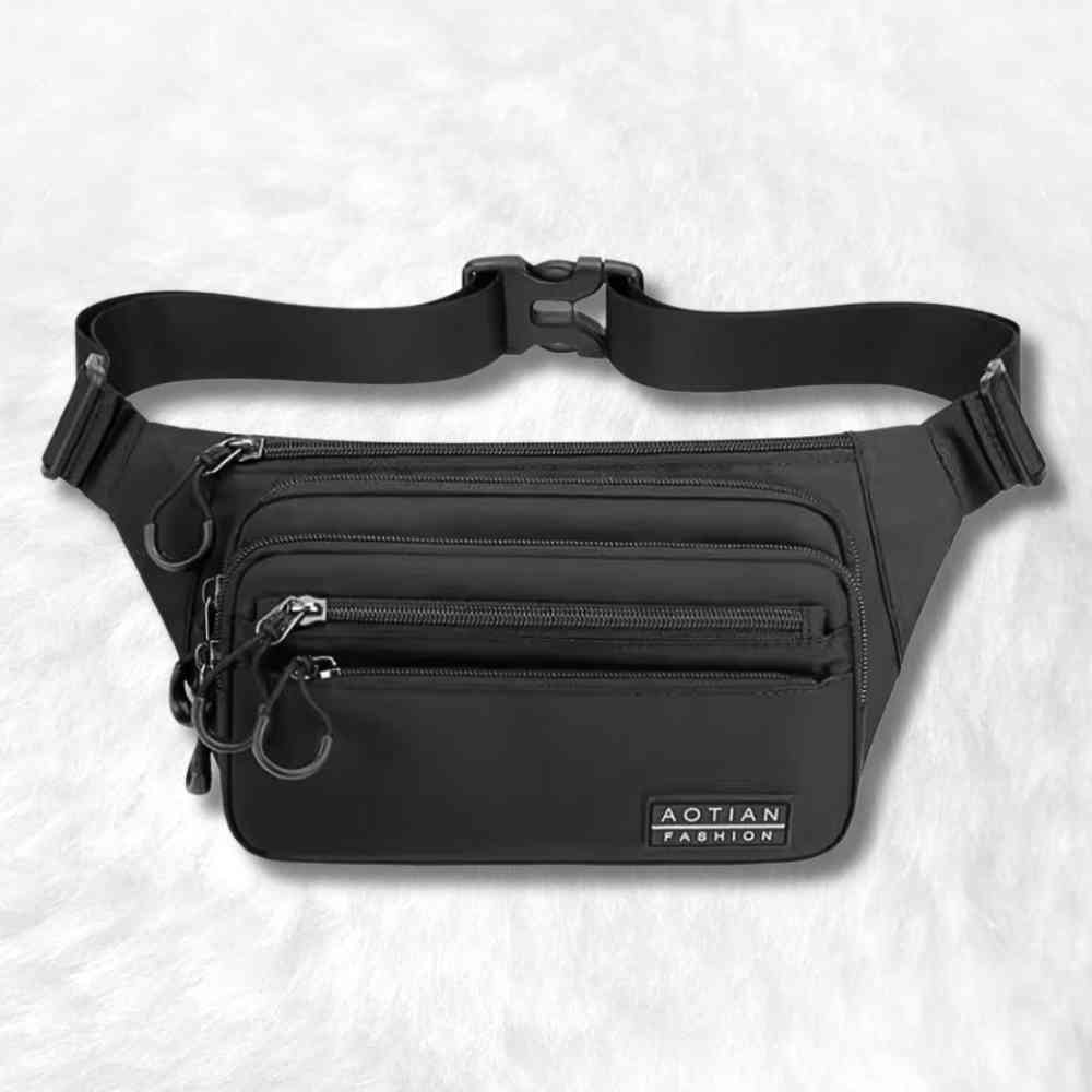 Sac Banane Rectangulaire noir