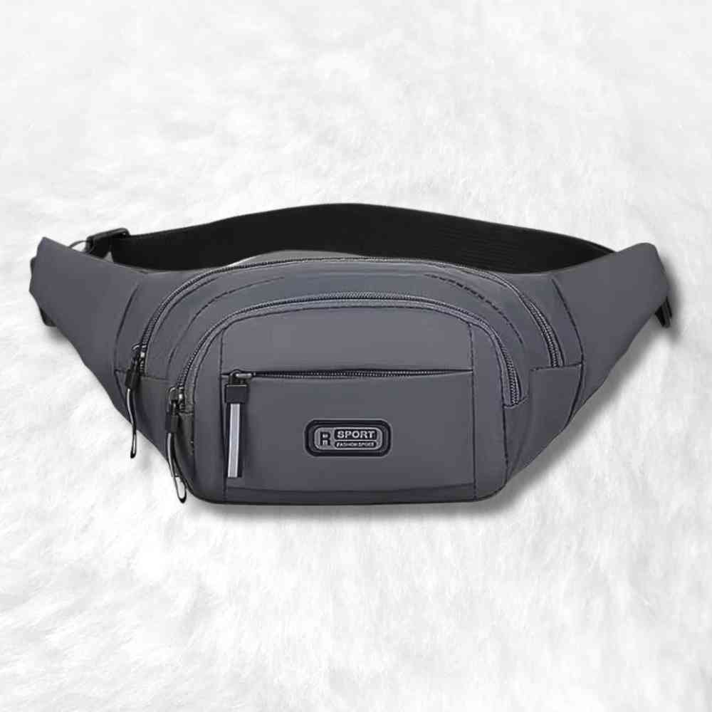 Sac Banane Waterproof gris