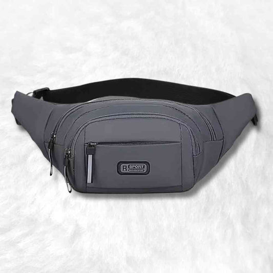 Sac Banane Waterproof gris