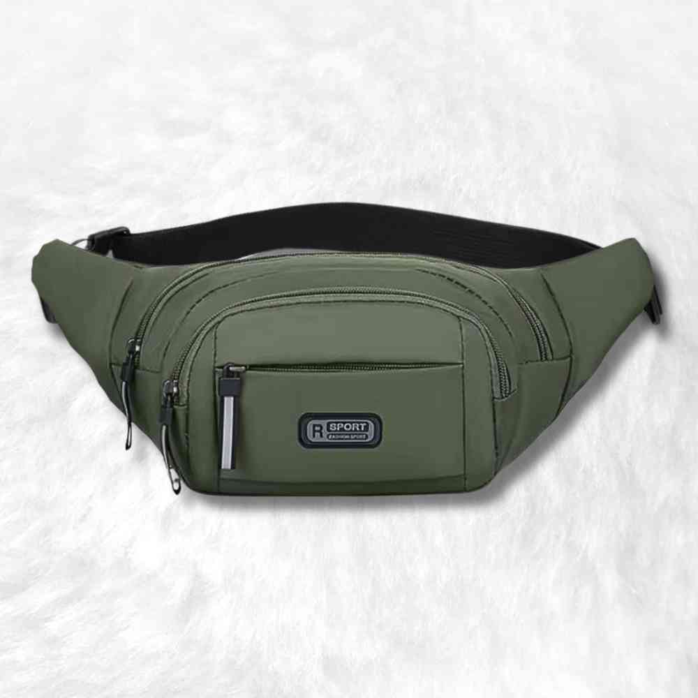 Sac Banane Waterproof vert
