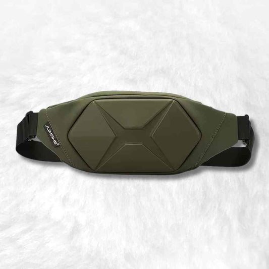 Sac Banane Antivol vert