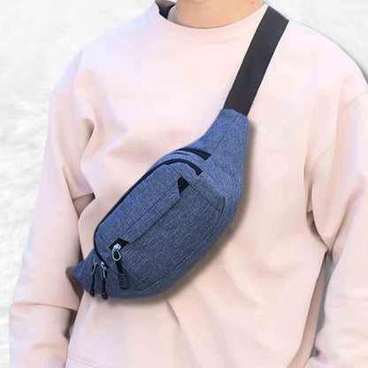 Sac Banane Ado​ bleu avec un garçon