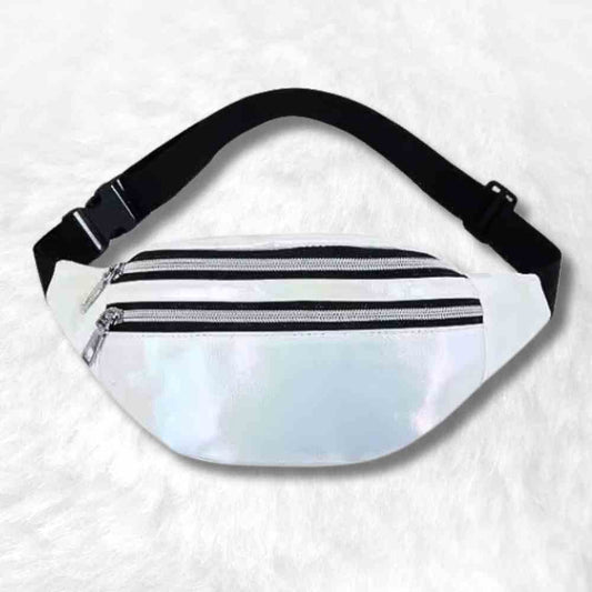 Sac Banane Irisé blanc