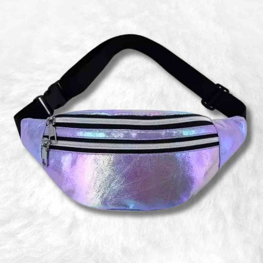 Sac Banane Irisé violet