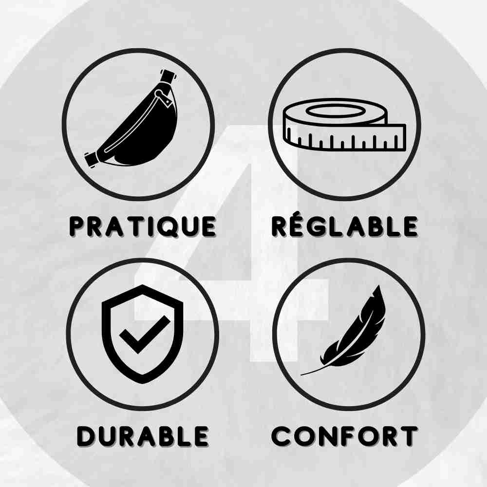 Les caractères essentiels à savoir sur le Sac Banane Femme Tissu​ 