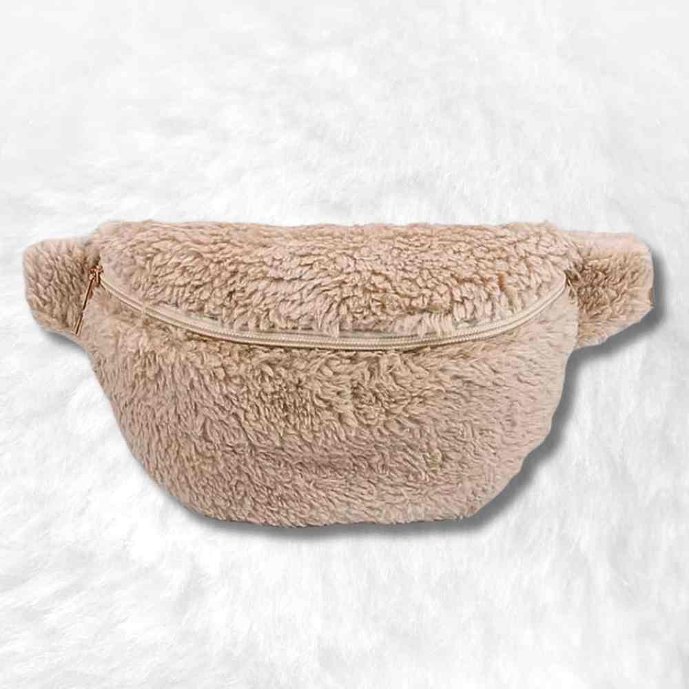 Sac Banane Moumoute​ beige