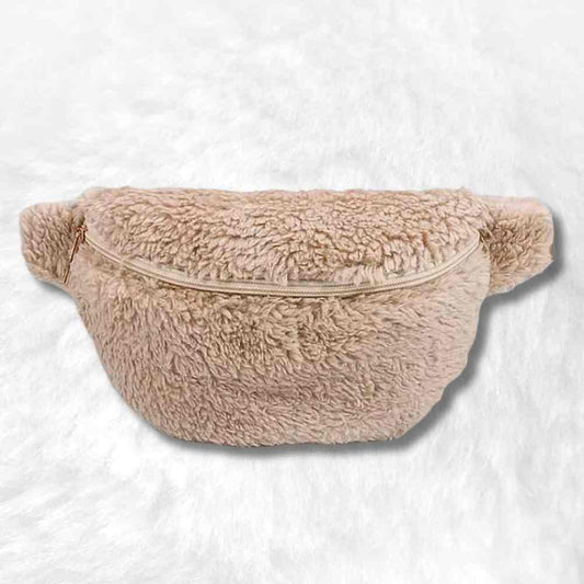 Sac Banane Moumoute​ beige