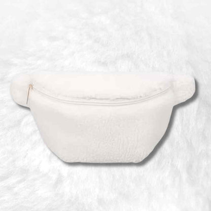 Sac Banane Moumoute​ blanc