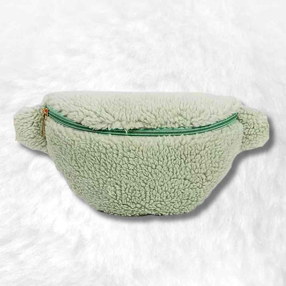 Sac Banane Moumoute​ vert