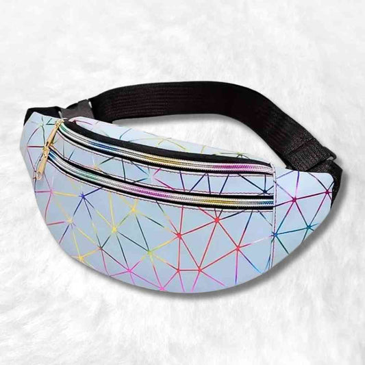 Sac Banane Multicolore​ bleu